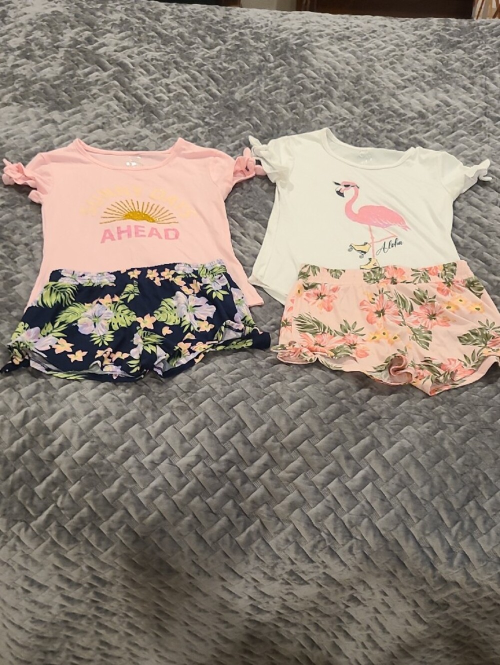 Girls Summer Mix-and-Match Tropical Sets